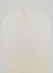 Candela Decorativa Moderna - Bianco Perlato