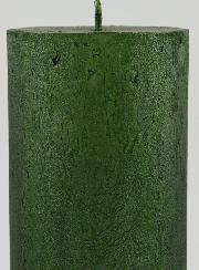 Candela di Natale Moderna - Verde