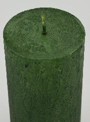 Candela di Natale Moderna - Verde