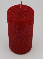 Candela Decorativa Moderna - Rosso Carminio