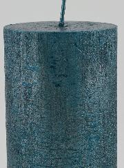 Candela Decorativa Moderna - Blu Verde
