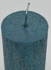 Candela Decorativa Moderna - Blu Verde