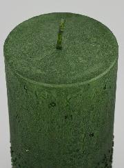 Candela Decorativa Effetto Pepite - Verde