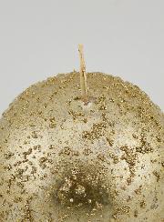 Candela Sfera Decorativa Glitterata - Champagne