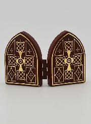 Icona Dittico Mini - Cristo Pantocratore e Sacra Famiglia