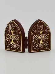 Icona Dittico Mini - Sacro Cuore di Gesù e Santa Teresa
