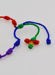 Bracciale Decina in Corda Multicolore