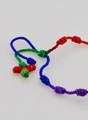 Bracciale Decina in Corda Multicolore