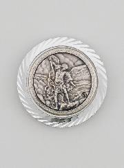 Placca Auto Magnetica di San Michele - 3,5cm