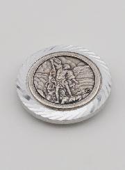 Placca Auto Magnetica di San Michele - 3,5cm