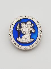 Placca Magnet Adesiva di San Cristoforo - 4cm