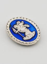 Placca Magnet Adesiva di San Cristoforo - 4cm