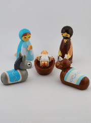 Presepe di Natale 5 Personaggi - Maria Blu