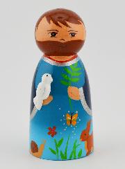 Statuetta in Legno - Noè