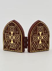 Icona Mini Dittico - Sacro Cuore di Gesù & Santa Rita