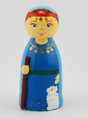 Statuetta in Legno - Sara