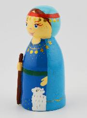 Statuetta in Legno - Sara