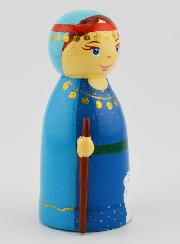 Statuetta in Legno - Sara