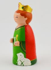 Statuetta in Legno - Re Davide