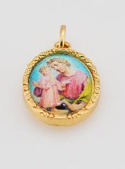Medaglia Con Bordo 25 mm - San Giuseppe