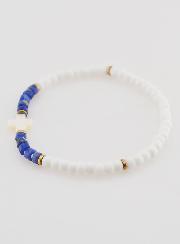 Bracciale Religioso in Pietra e Madreperla - Blu