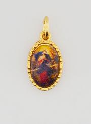 Medaglia Con Bordo 15 mm - Madonna che Sciogle i Nodi