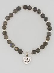 Bracciale in Pietra Naturale - Labradorite e Albero della Vita