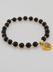 Bracciale in Tormalina e Albero Della Vita