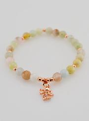 Bracciale Religioso - Angelo Custode e Morganite