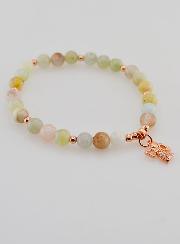 Bracciale Religioso - Angelo Custode e Morganite