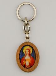 Portachiavi Doppia Faccia - Santa Maria Maddalena & San Cristoforo