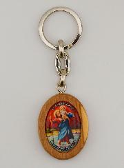 Portachiavi Doppia Faccia - Santa Maria Maddalena & San Cristoforo
