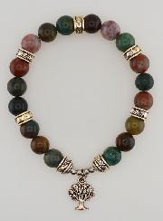 Bracciale in Agata Indiana & Albero della Vita