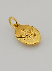Medaglia Con Bordo 15 mm - Sacro Cuore di Maria