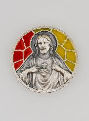 Placca Magnet Adesiva - Sacro Cuore di Gesù