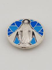 Placca Magnet Adesiva - Madonna Miracolosa