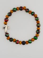 Bracciale Bambino con Croce - Nero