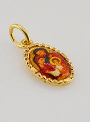 Medaglia Con Bordo 15 mm - Sacra Famiglia