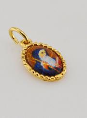 Medaglia Con Bordo 15 mm - Saint Benoît
