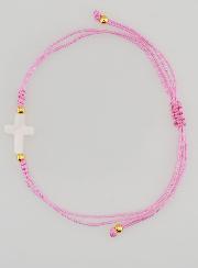 Bracciale con Croce - Rosa