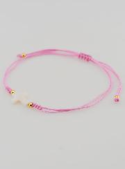 Bracciale con Croce - Rosa