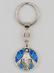 Portachiavi Smaltato Madonna Miracolosa