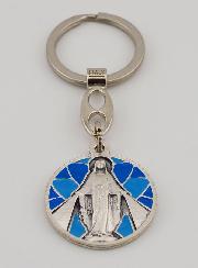 Portachiavi Smaltato Madonna Miracolosa