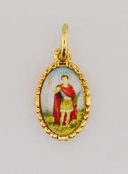 Medaglia Con Bordo 15 mm - Santo Spedito