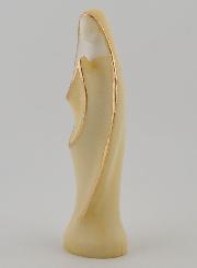 Statua Vergine Moderna in Alabastro - 12cm