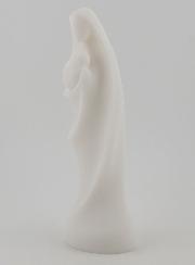 Statua Madonna con Bambino in Alabastro - 12cm
