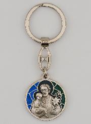 Portachiavi Smaltato San Giuseppe