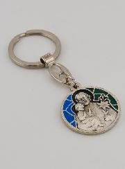 Portachiavi Smaltato San Giuseppe