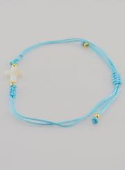 Bracciale con Croce - Blu
