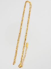 Catena Dorata Maglia Gourmette Fantasia - 60cm